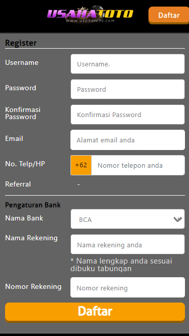 daftar USAHATOTO